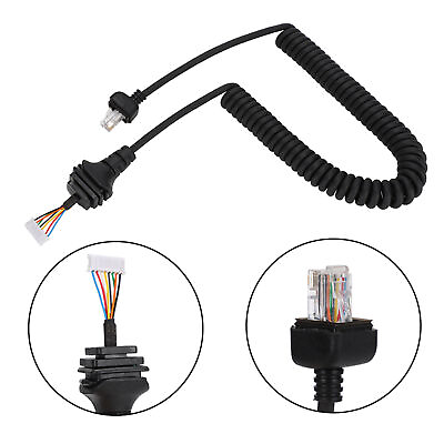 #ad 8 Pin RJ45 Handheld Speaker Mic Microphone Cable Wire For ICOM HM152 HM154 Radio $9.95
