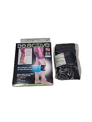 #ad BeActive Knee Brace As Seen On TV Calf Wrap For Back Pain Unisex Fits All NEW $19.99