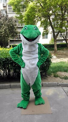 #ad Frog Mascot Costume Cosplay Party Game Dress Outfit Advertising Halloween Adult $460.59