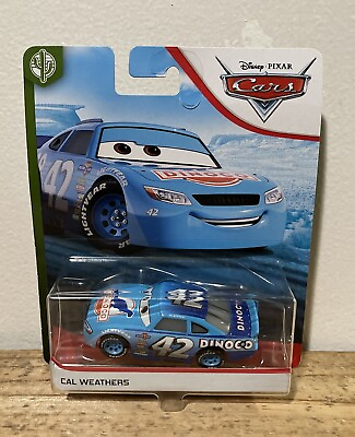 #ad Disney Pixar Cars 3 Cal Weathers #42 Dinoco Copper Canyon Speedway $29.99