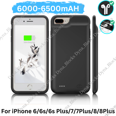 #ad For iPhone 8 7 SE External Battery Case Fast Charger Power Bank Charging Cover $21.27