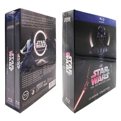 #ad Star Wars: The Skywalker Saga Complete 12 Movies Blu ray Collection New amp; Sealed $44.49