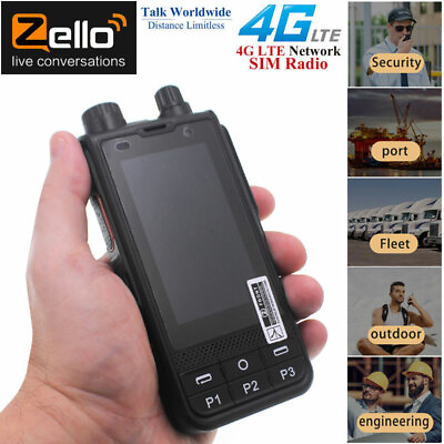 #ad 4G LTE Android Rugged Smartphone PTT Walkie Talkie POC Radio Mobile NFC GPS W6 $215.33