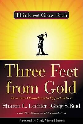 #ad Three Feet from Gold: Turn Your Obstacles in Opportunities Think and Gro GOOD $5.77