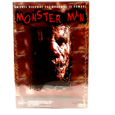 #ad Monster Man Monster Truck Horror Movie DVD R4 ● B Grade Cult ● Brand New Sealed AU $8.95