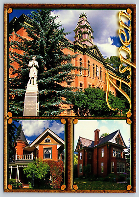 #ad Postcard Aspen Colorado CO Multi View Unposted 4x6 $4.63