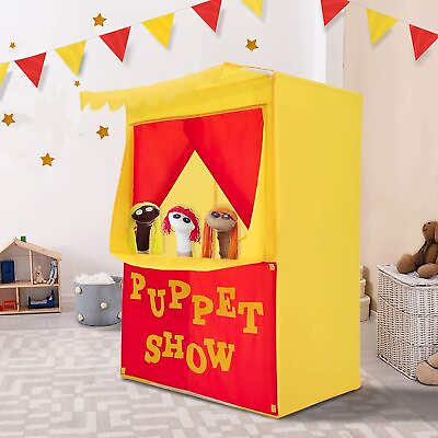 #ad Alvantor Kids Tent Puppet Theater Puppet Show Kids Play Tent Holiday Gift $49.99