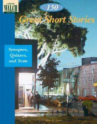 #ad 150 Great Short Stories: Synopses Quizzes and Tests Paperback GOOD $7.43
