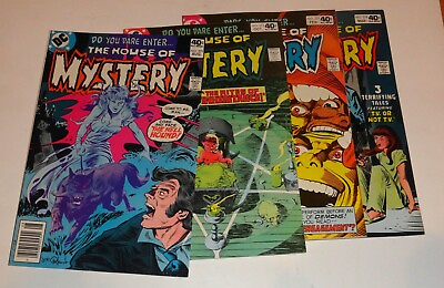 #ad HOUSE OF MYSTERY #271273277278 8.5 9.0 1979 $38.50