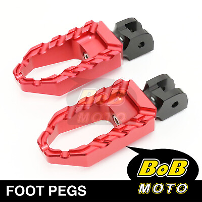 #ad For Ducati Monster S4R 03 06 05 04 CNC BUZZ Rider Front Foot Pegs RED $41.64