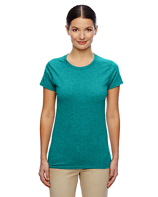 #ad Heavy Cotton Womens Short Sleeve T Shirt $10.14