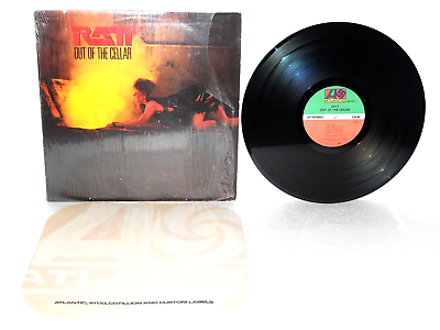 #ad ORIGINAL 1984 RATT OUT OF THE CELLAR LP RECORD ALBUM NM VINYL SHRINK $49.99