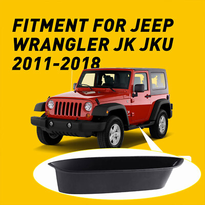 #ad For Jeep Unlimited Wrangler JK Accessori Passenger Handle Grab Storage Box Tray $11.99