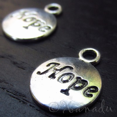 #ad Hope Wholesale Antiqued Silver Plated Charm Pendant C2195 10 20 Or 50PCs $2.00