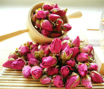 #ad 50g Dried Rose Buds Tea Organic Fragrant Flower Tea Healthy Drink Slimming Tea $6.75