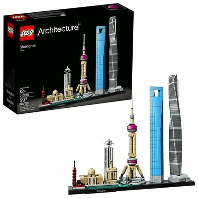 #ad LEGO Architecture Shanghai Skyline W instructions Unbuilt no box Very Rare $59.99
