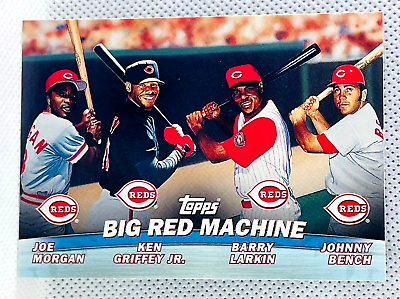 #ad KEN GRIFFEY JR 2000 Topps Baseball BIG RED MACHINE Insert #TC7 CINCINNATI REDS $2.49