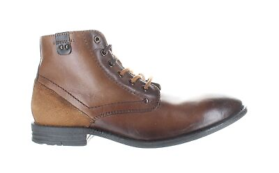 #ad Rustic Asphalt Mens Brown Ankle Boots EUR 46 7525882 $19.99