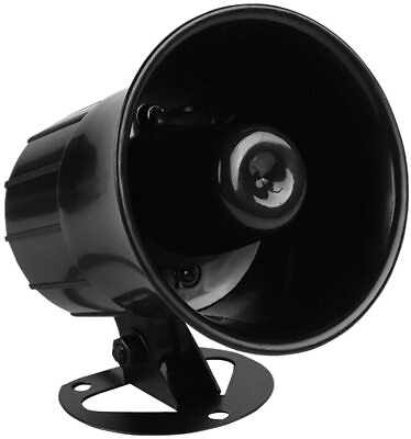 #ad Electronic Alarm Siren Horn Outdoor for Home Security Protection System Loud $19.78