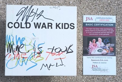 #ad COLD WAR KIDS Band SIGNED CD JSA COA Mine Is Yours $55.99