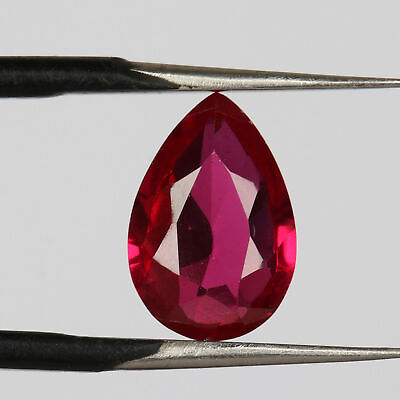 #ad EGL Certified Natural Mozambique Red Ruby Pear Shape Gemstone 7.00 Cts $21.24
