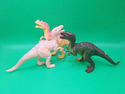 #ad Velociraptor Atrociraptor amp; Ceratosaurus Dinosaur Figure Set Jurassic Animal Toy $5.99