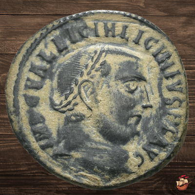 #ad #ad Imperial Roman coin Licinius 321 323 AD IOVI CONSERVATORI Antioch *Q036 $15.00