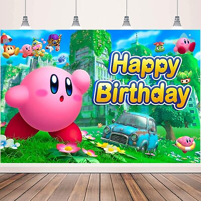 #ad Happy Birthday Backdrop Birthday Party Decorations Party Supplies Happy Birt... $18.66