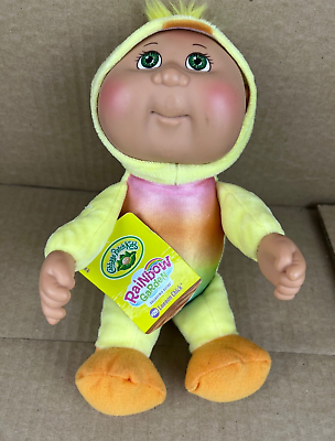 #ad 2020 CPK Cabbage Patch Kids Rainbow Garden #129 Lennon Chick 9quot; Plush Doll Toy $14.69