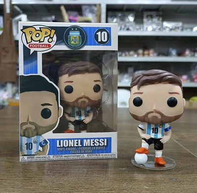 #ad Lionel messi #10 Pop Team Argentina Toy Children Football Gift Soccer $12.99