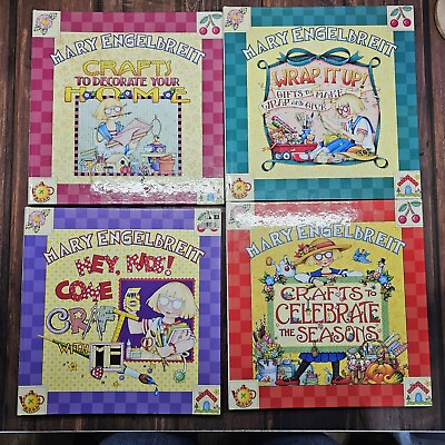 #ad LOT Mary Engelbreit Crafts Decorate Your Home Hey Kids Wrap It Up Seasons $25.95