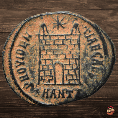 #ad #ad Byzantine Follis coin Constantine II caesar 316 337 AD Antioch *H027 $22.00