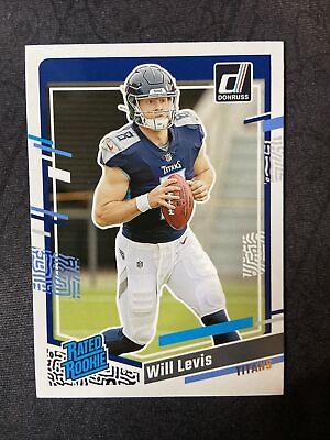 #ad 2023 Donruss WILL LEVIS Rated Rookie RC #397 🔥🔥🔥 TITANS HOT $4.99