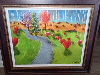 #ad Autumn de Forest Dripping Hearts $1800.00