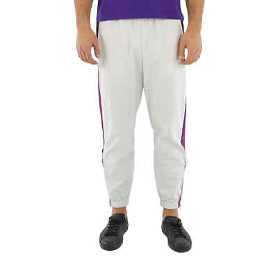#ad Kenzo Men#x27;s Pearl Grey Sport Jogging Nylon Pants $164.98