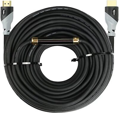 #ad High Speed HDMI Cable 100 ft Support 4K 2160P 3D1080P Audio Return Channel NEW $43.55