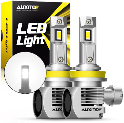 #ad #ad H11 H8 H9 LED Kit Headlight Bulbs Head Car Lamps High Low Beam Bright 6000K NEW $44.99