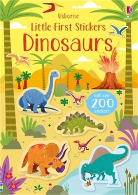 #ad Little First Stickers Dinosaurs Paperback or Softback $9.66
