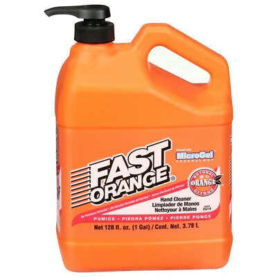 #ad Fast Orange Pumice Lotion Heavy Duty Hand Cleaner Natural Citrus Scent Waterl $10.97