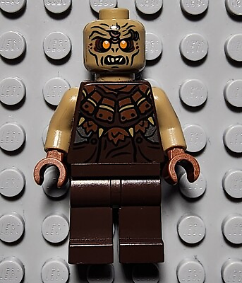 #ad Lego Lord of the Rings Mordor Orc Dark Tan Minifigure LOR023 $16.00