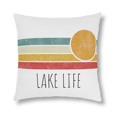 #ad Lake Life Waterproof Outdoor Pillow $30.44