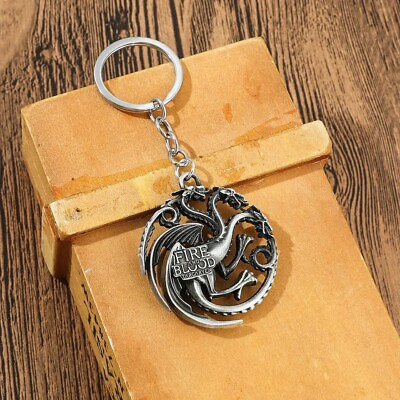 #ad Game of Thrones House of Targaryen Dragon Keychain $12.00