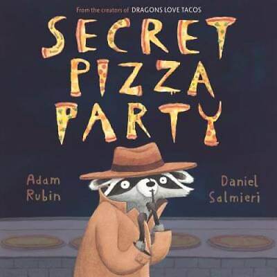 #ad Secret Pizza Party Hardcover By Rubin Adam GOOD $4.53
