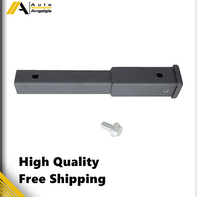 #ad Towing Trailer Extension Hitch 4K LBS 2#x27;#x27; Receiver Extender 5 8#x27;#x27; Pin Hole Black $24.80