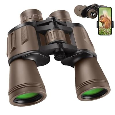 #ad 20x50 High Power Binoculars for Adults with Smartphone 20x50 with Adapter Mud $58.72