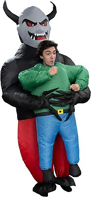 #ad Krampus Carry Me Chub Suit Funny Inflatable Christmas Holiday Party Costume $79.95