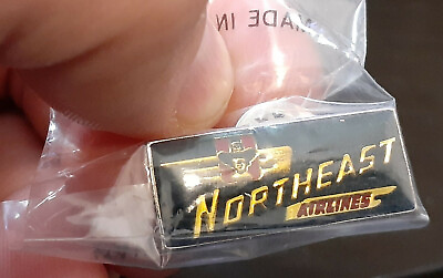 #ad Vintage NORTHEAST AIRLINES Employee Lapel Hat Pin Badge Tie Tack NEW $9.00