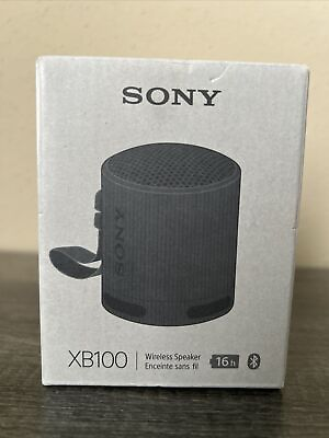 #ad #ad Sony SRS XB100 B Portable Bluetooth Speaker Waterproof $24.29