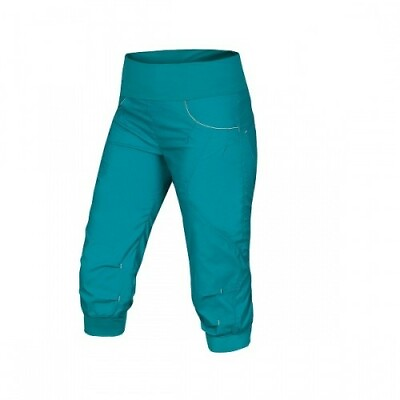 #ad Ocun Noya Shorts Women 3 4 Lange Climbing Pants for Ladies Blue Deep Peacock $67.70