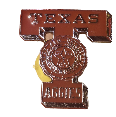 #ad NCAA Texas Aamp;M Aggies Vintage Pin $7.99